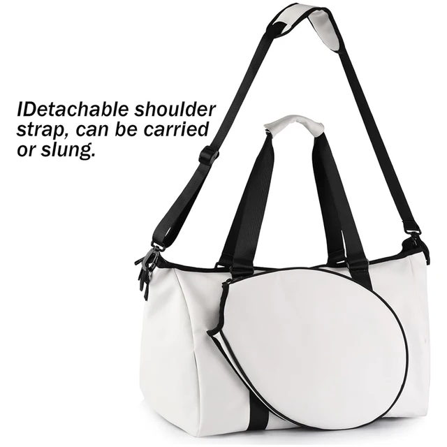 Tennis Bag Tennis Racket Tote for Women & Men Unisex - Sports Racquet Pickleball, Badminton, Squash Case Convertible Shoulder 2
