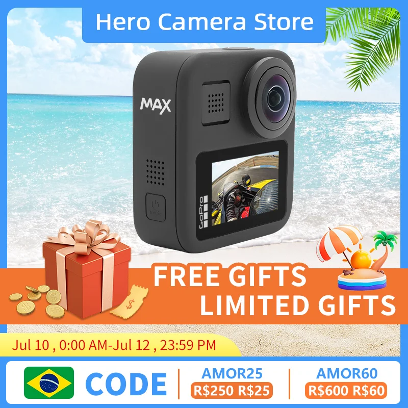 GoPro-MAX-360-panoramic-motion-camera-Go-Pro-MAX-360-original-camera ...