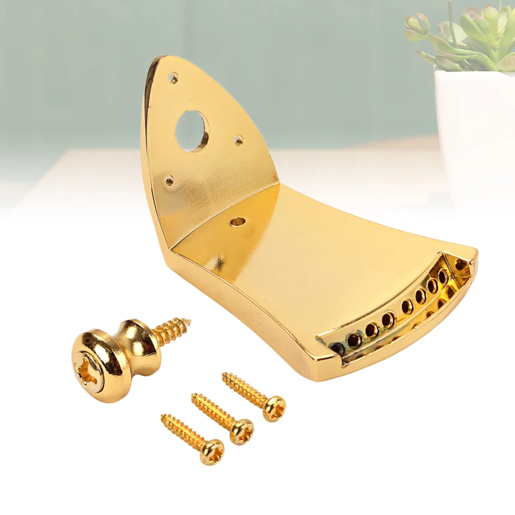 

Zinc Alloy Metal Triangle Replacement Top Quality Mandolin Tailpiece Guitar Parts for Guitar Arched Top Mandolin