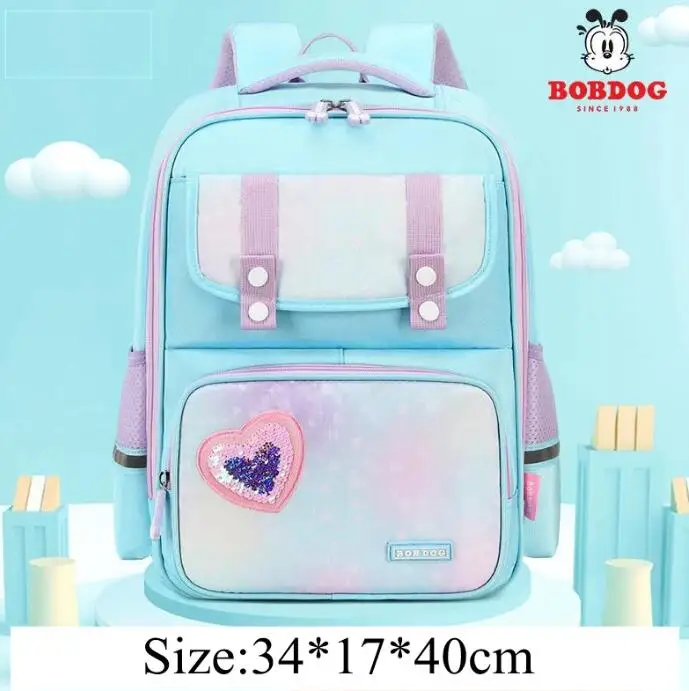 

School Backpack for Student Girl's Cartoon Princess Schoolbag For Girl Kindergarten School Bacpack Children Backpack Grade 1-3