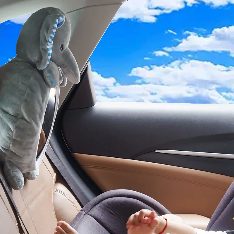 Car mounted child safety seat, baby reflector, baby cognitive car observation mirror, rearview mirror