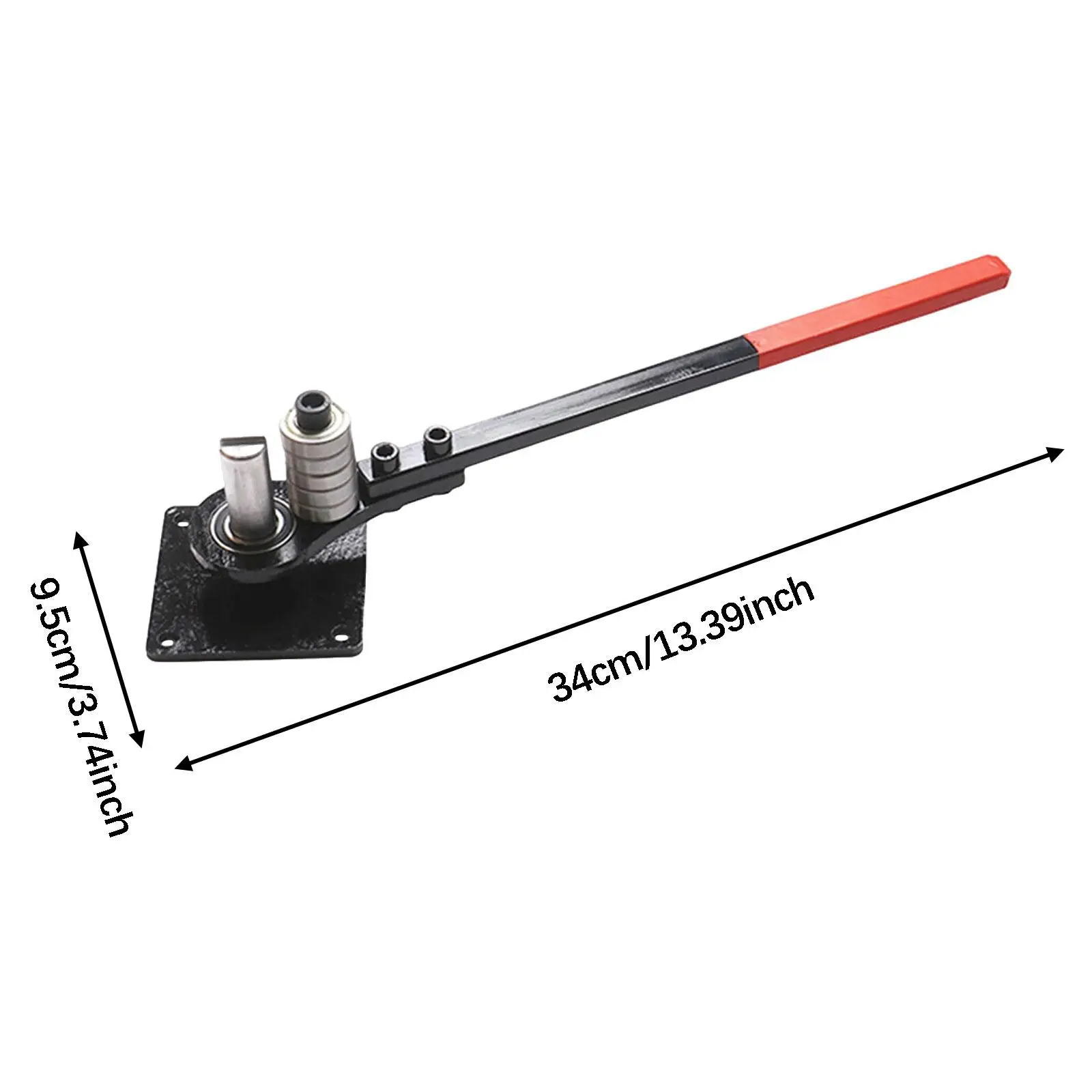 Manual Wire Bending Machine Workbench Heavy Duty Versatile Stable Stand Practical DIY for Copper Metalworking Repair Home Metal