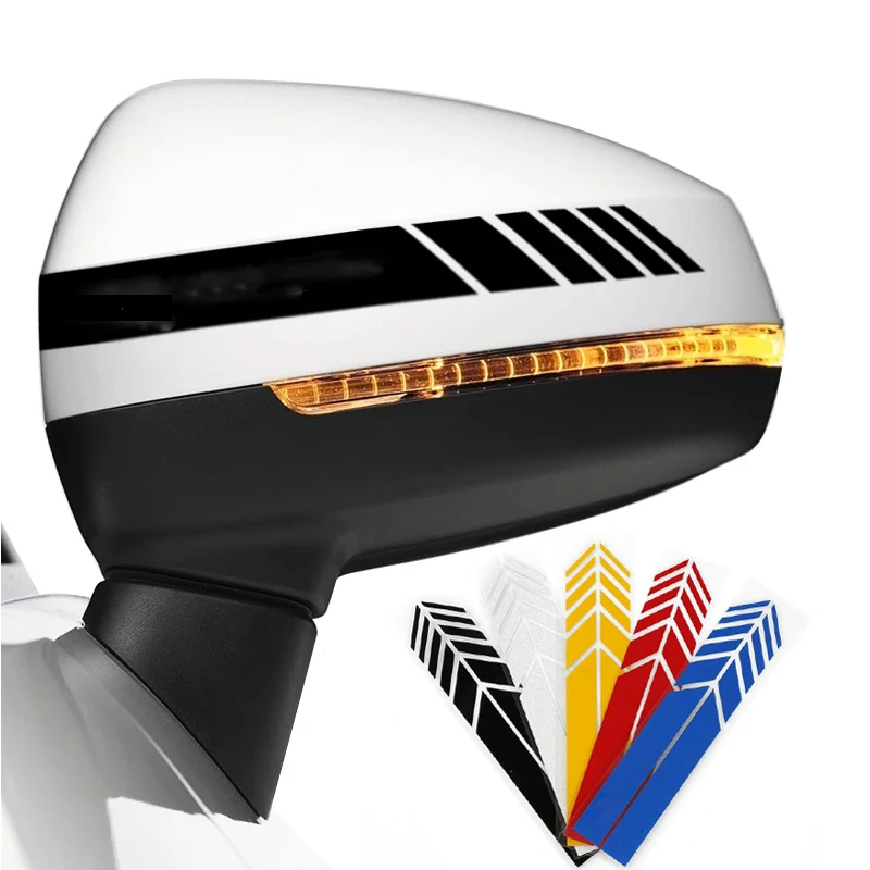 2 шт. водонепроницаемые наклейки на зеркала заднего вида для Mitsubishi ASX Lancer x 10 Outlander 3