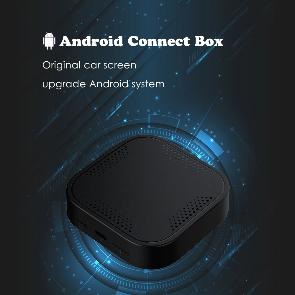 Wireless Carplay Ai Box Mini Car Android Box Android Auto for Volvo