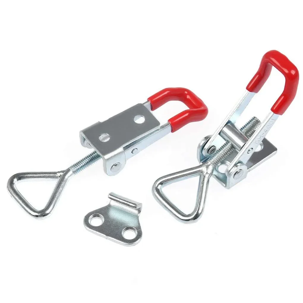 Gate Latch Post Bolt 2/4/8/10PCS Adjustable Toggle Latch Catch Quick Release Clamp Anti-Slip Push Pull Toggle Clamp Tools