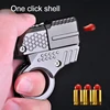 Alloy Mini Finger Ring Pistol Model Shell Throwing Soft Bullet Toy Gun Decompression Toys Golden Finger Blaster For Boys Adults 1