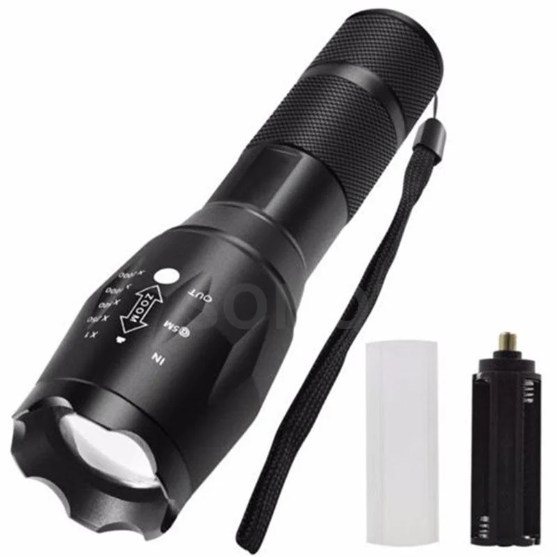 Description Picture 4 of itemAdjustable Focus Mini Flashlight T6 L2 6000 Lumens LED Flashlight Torch Lantern 18650 Rechargeable Torch Linterna LED Mount