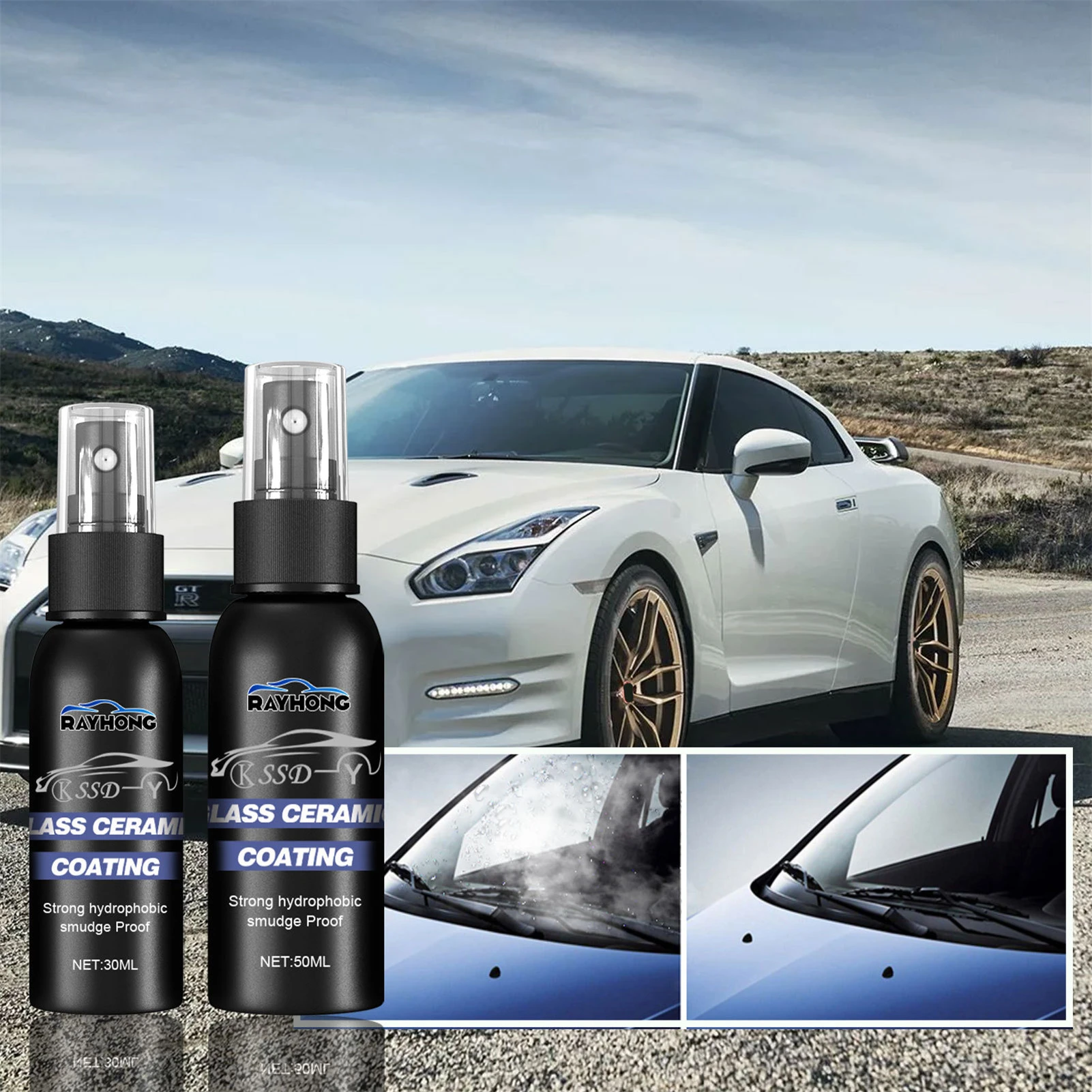 Car Windshield Glass Cleaner Auto Glass Film Coating Agent Car Glass