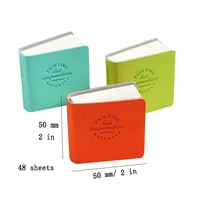 3 шт. мини-книга для рисования, квадратный акварельный альбом для рисования, плотная бумага, 3 книги, бумага для рисования, работа, расслабляющие товары для рукоделия — изображение 6