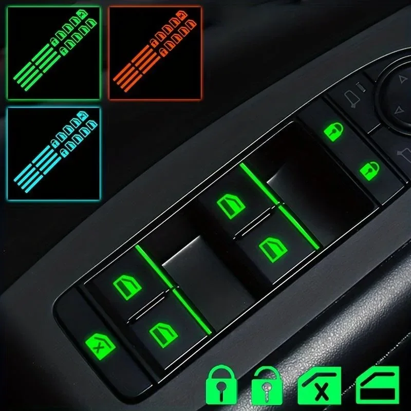 Fluorescent-Car-Decals-Stickers-for-Car-Door-Handle-Button-Switch ...
