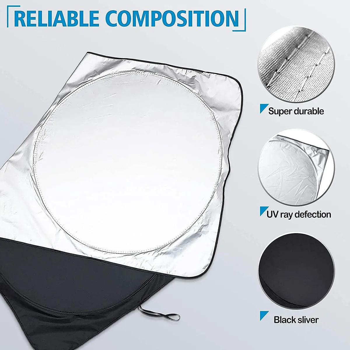 Car Window Sunshade Cover Sun Shade Windshield Visor Protector Windscreen Folding Auto UV Protection Curtain Styling Accessories