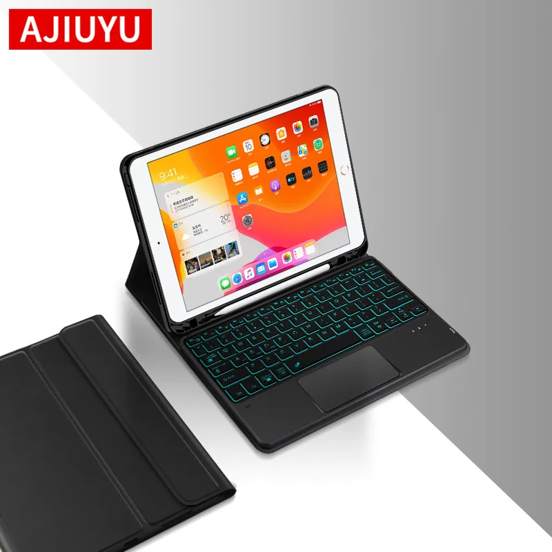 AJIUYU Premium Backlit Keyboard Case with TrackPad