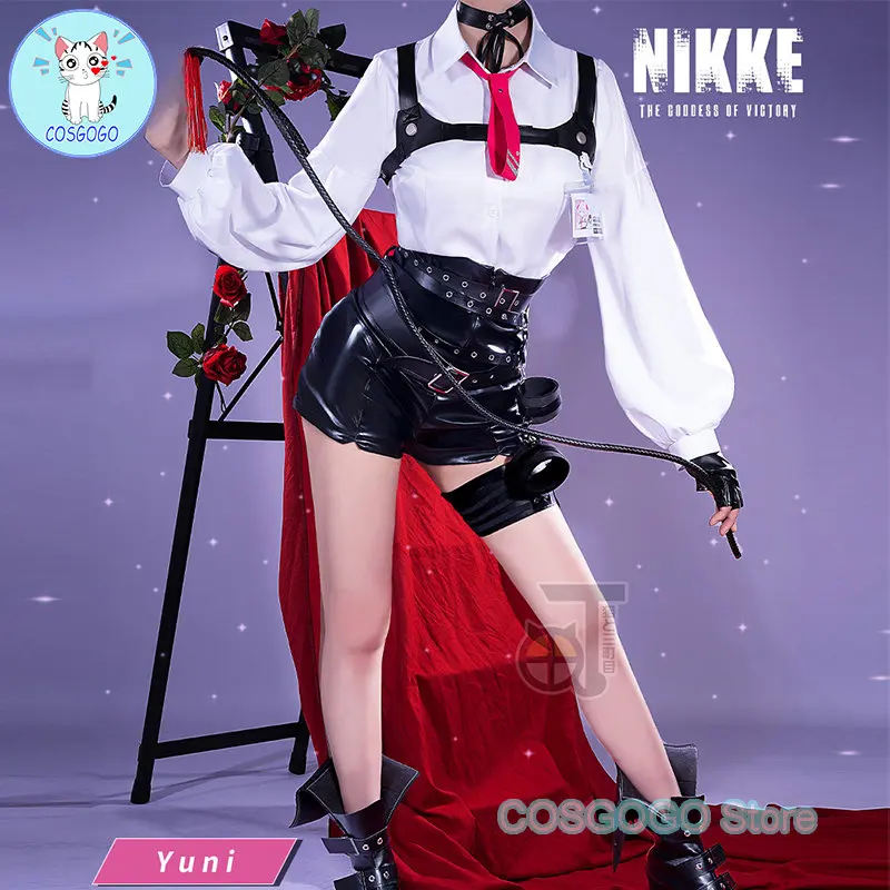 

Game Yuni Cosplay Costume GODDESS OF VICTORY Halloween Outfits Women New Suit Uniform Cosplay Anime