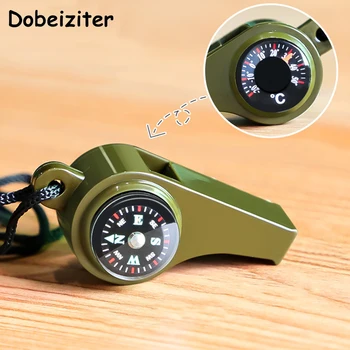 High Decibel Emergency Rescue Whistle with Compass 1