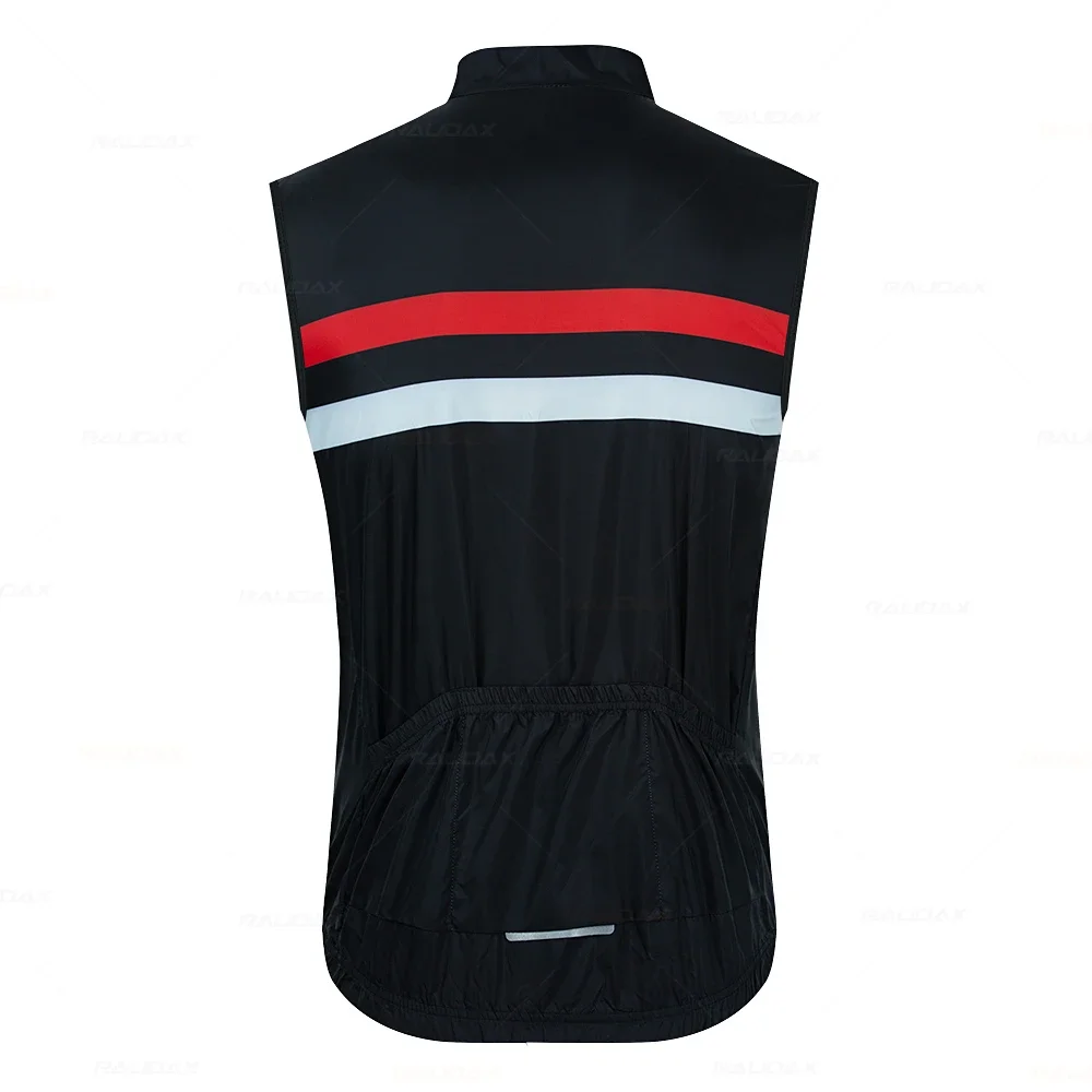 Windproof Offroad Jacket Unisex Bicycle Windbreaker Coat Cycling Clothing Maillot Sleeveless Black Vest Triathlon Cycling Jersey