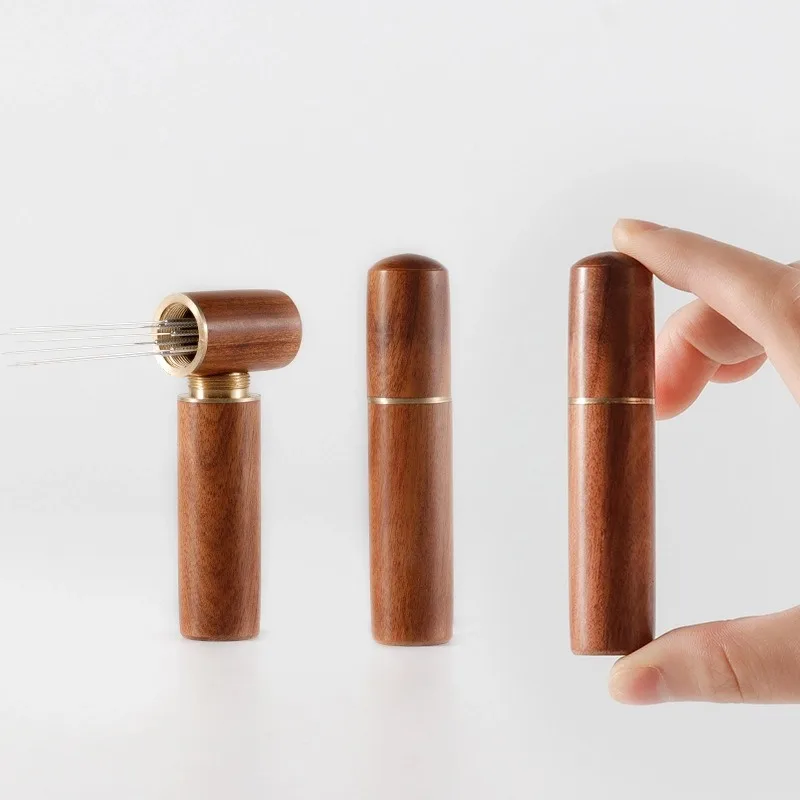 Stainless Steel Coffee Powder Tamper Espresso Powder Stirrer Distributor Leveler WDT Tools Cafe Barista Accessories