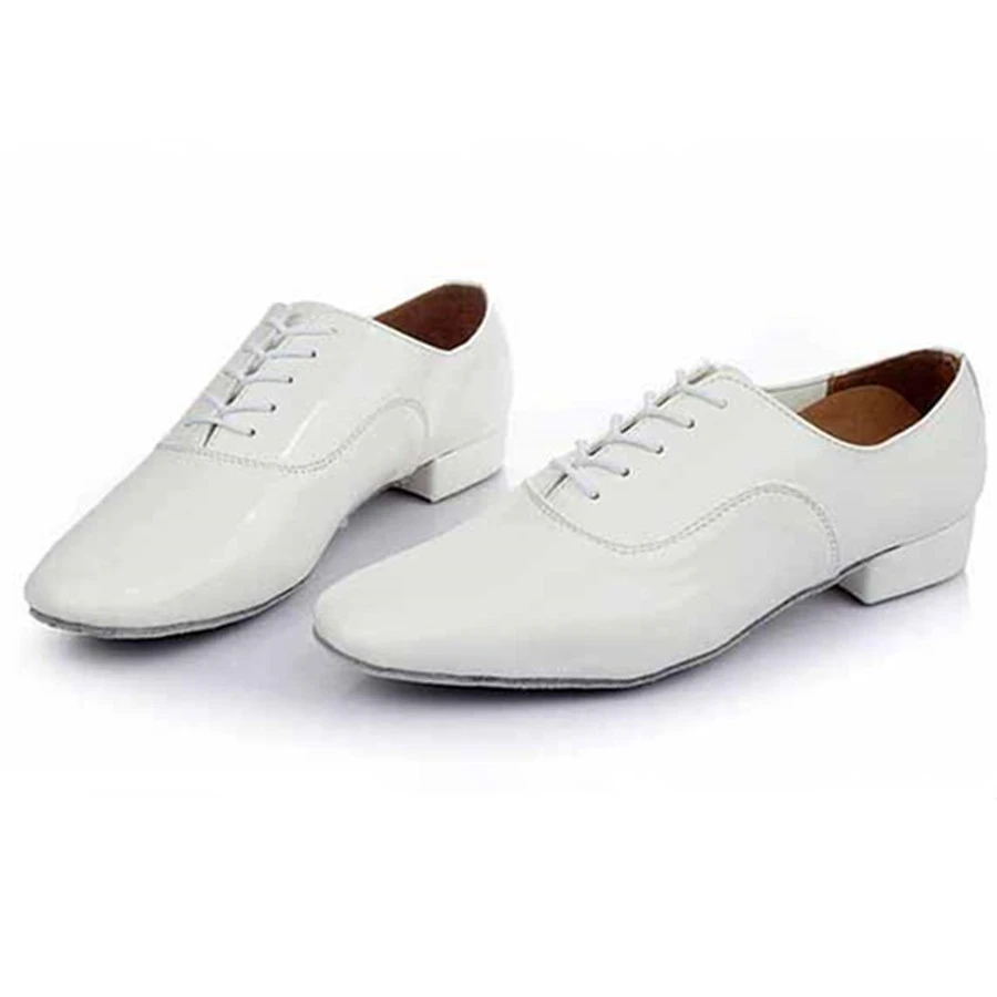 Zapatos De salón para hombre, calzado Baile latino, Jazz, blanco y negro, de baile|latin dance shoes menlatin dance shoes - AliExpress