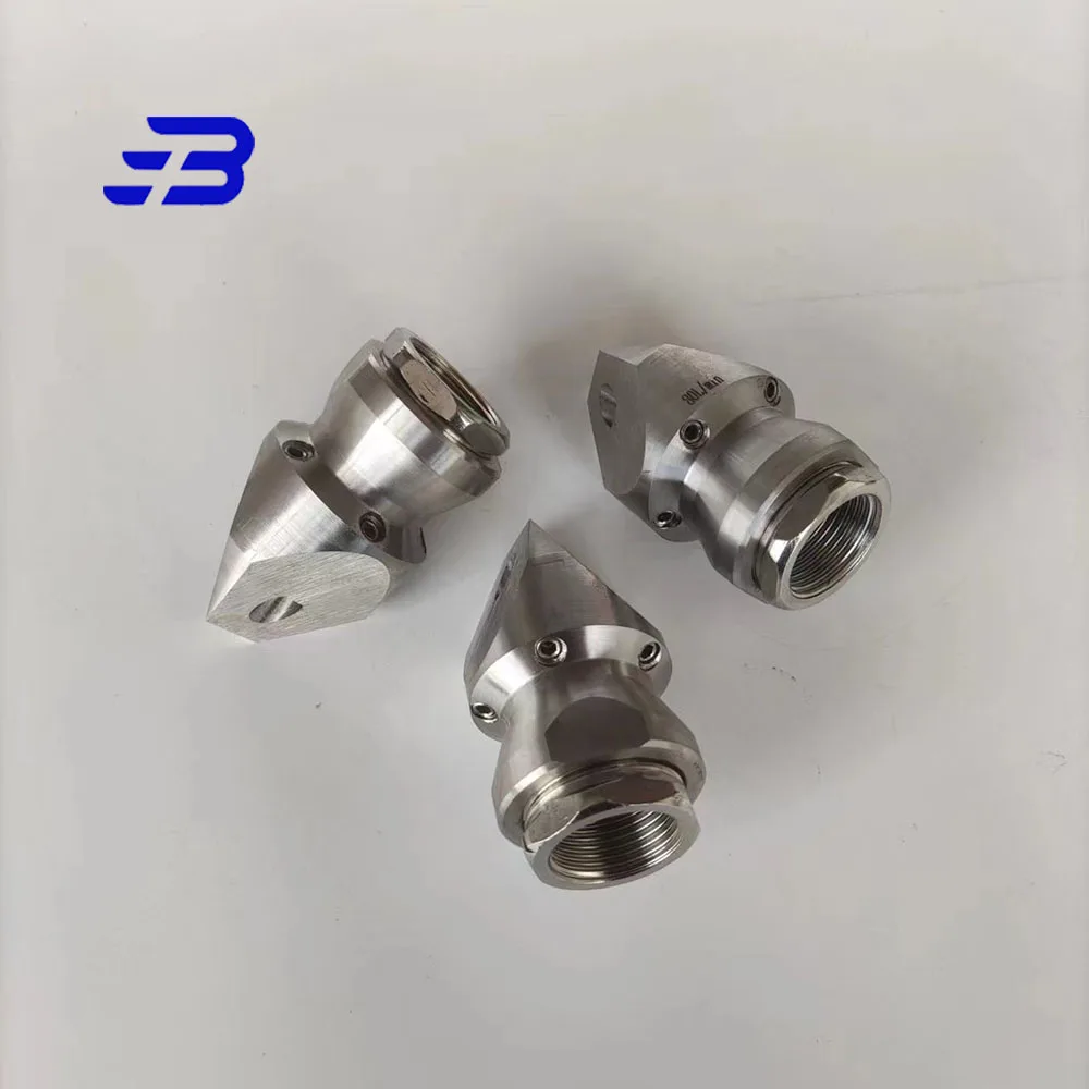 High Pressure Stainless Steel Sewer Drain Cleaning Nozzle Jetter Head Dredging Sewer Water Rat Cleaning Spray Nozzle spray nozzle high pressure nozzle
