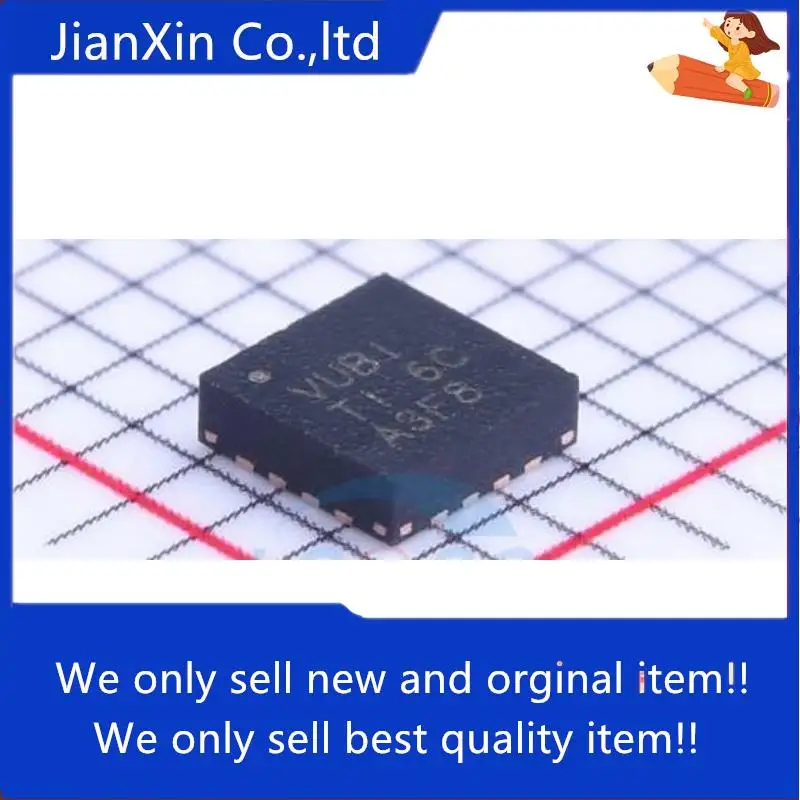 

10pcs 100% orginal new TLV62130RGTR Silkscreen VUBI QFN-16