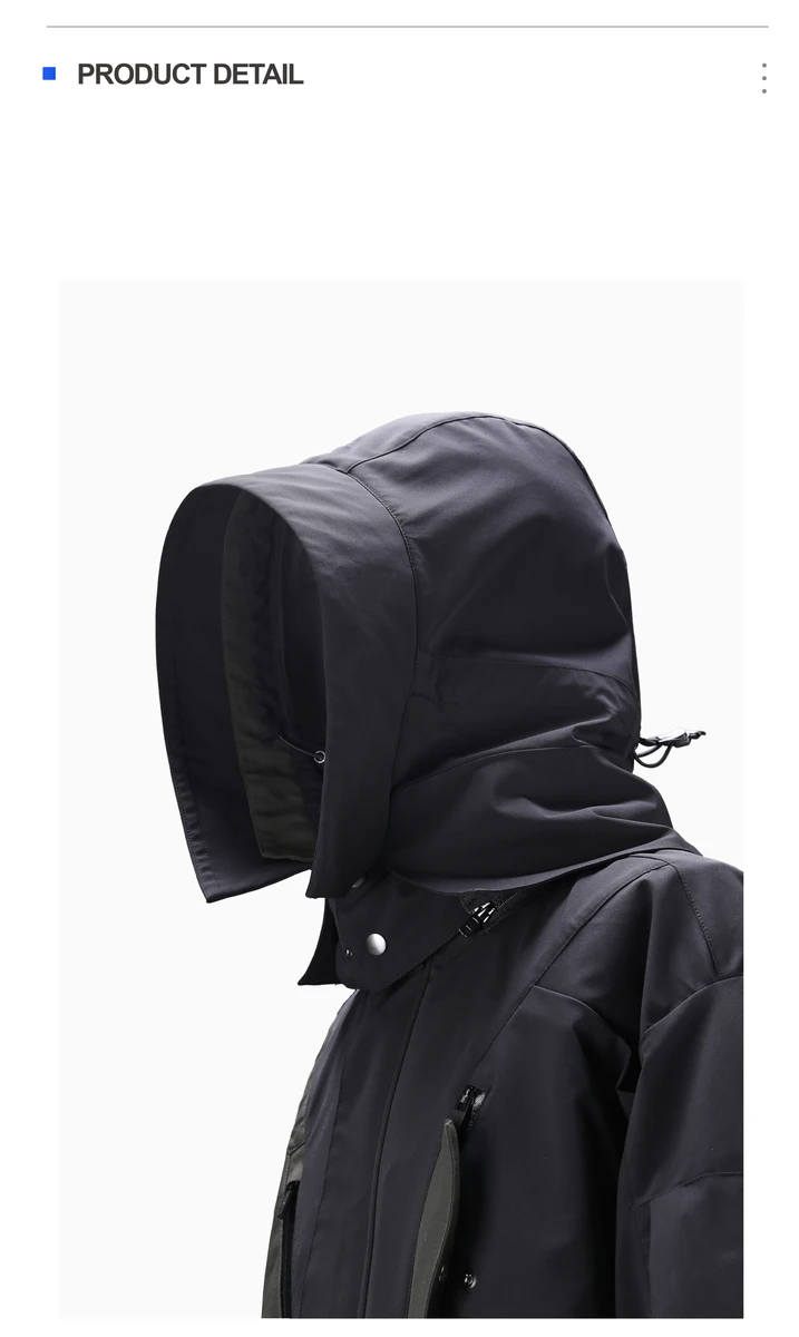 Reindee Lusion 21aw all environmental waterproof multi-pocket jacket four-form assault suit techwear functional