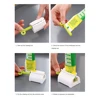 1/5pcs Rolling Toothpaste Squeezer Lazy Man Shampoo Manual Toothpaste Clip Manual Toothpaste Versatile Facial Cleanser Squeezer 5