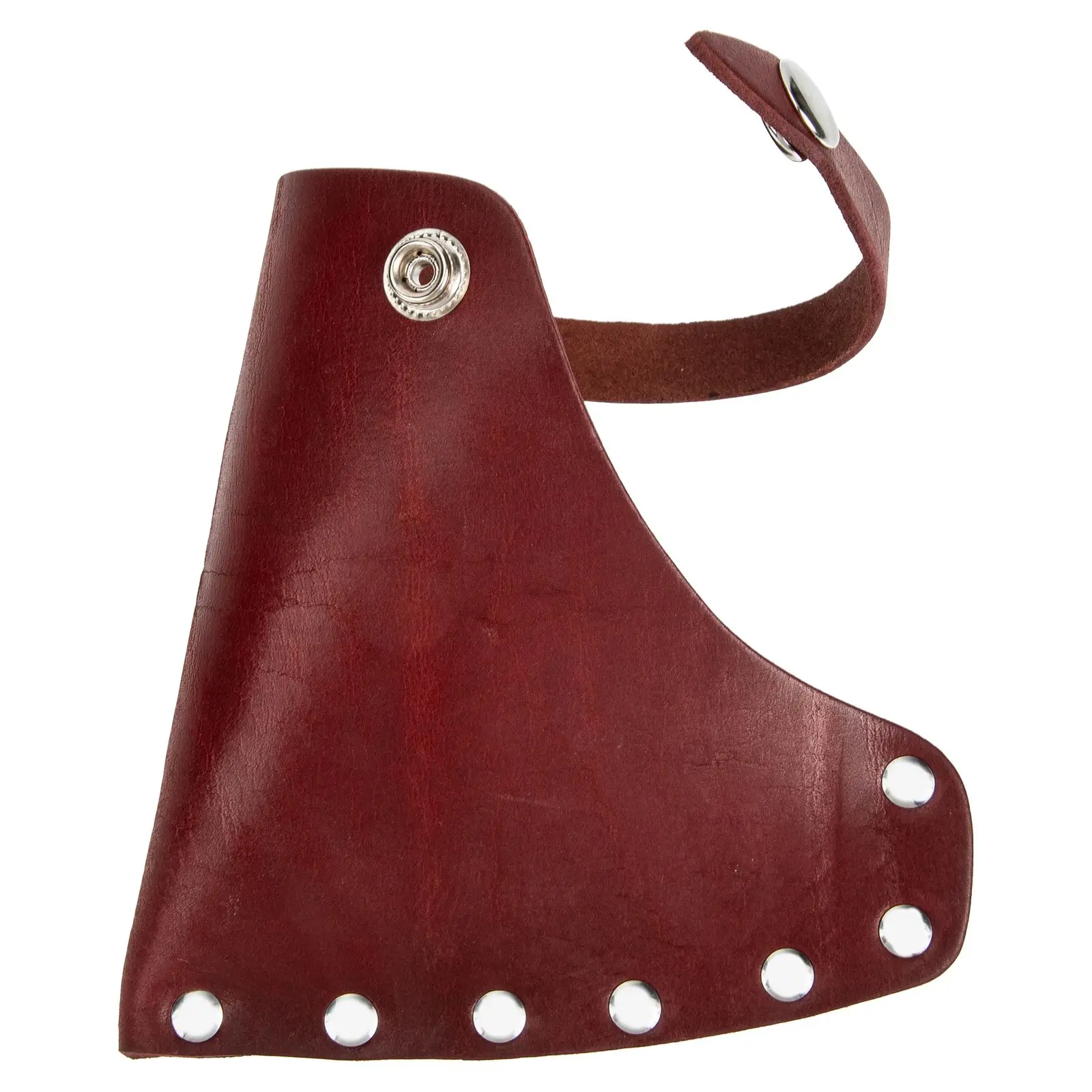 1pc Ax Protector Hatchet Protective Cover Portable Outdoor Major Case Cowhide Axe Case Axe Head Sleeve 4