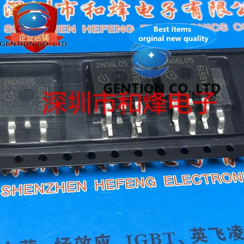 

10 шт. 2N06L05 SPB80N06S2L-05 TO-263 55V 80A в наличии 100% новый и оригинальный