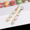 Bohemian Beach Drop Earring Natural Cowrie for Shell Pendant Dangle Earrings Jew 2