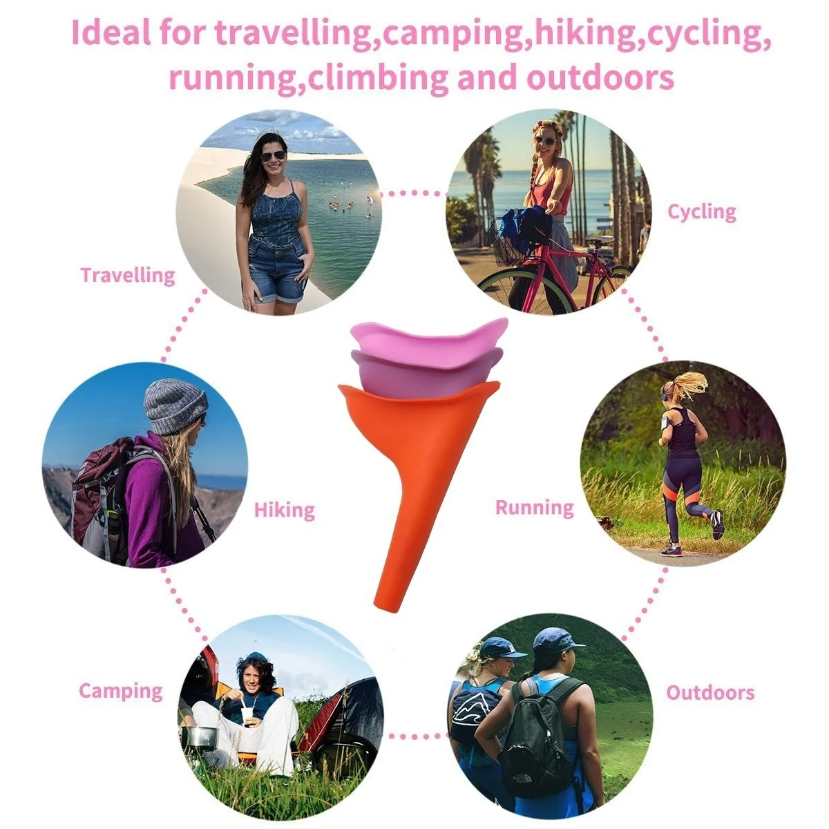 Urinoir Femme, Urinoir Féminin Réutilisable, Urinoir Femme Urinoir Feminin Reutilisable Urinoir Femme Urinoir Femelle A Entonnoir En Silicone Urinoirs Feminins Portables Sont Compagnon Ide 98639452