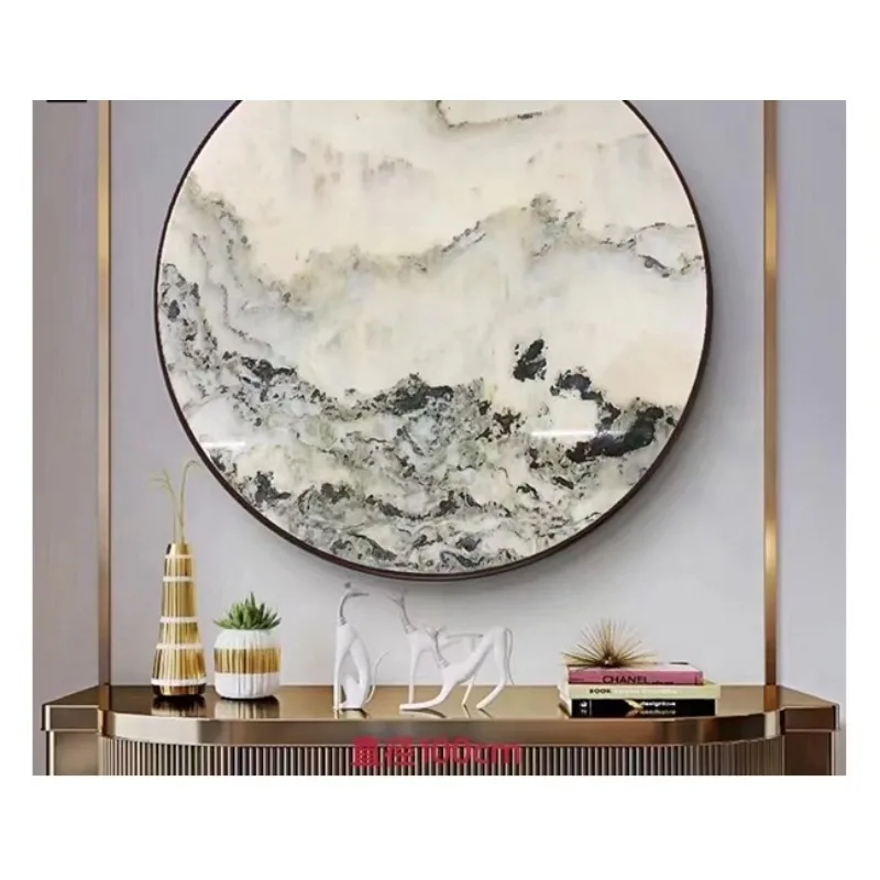 

Beautiful landscape painting marble slabs like mountain and rivers