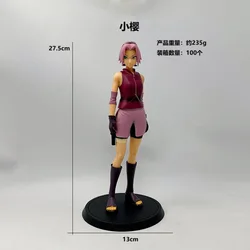 20+ CM Naruto Anime Character Figurines Ornaments Gift Set (Sakura)