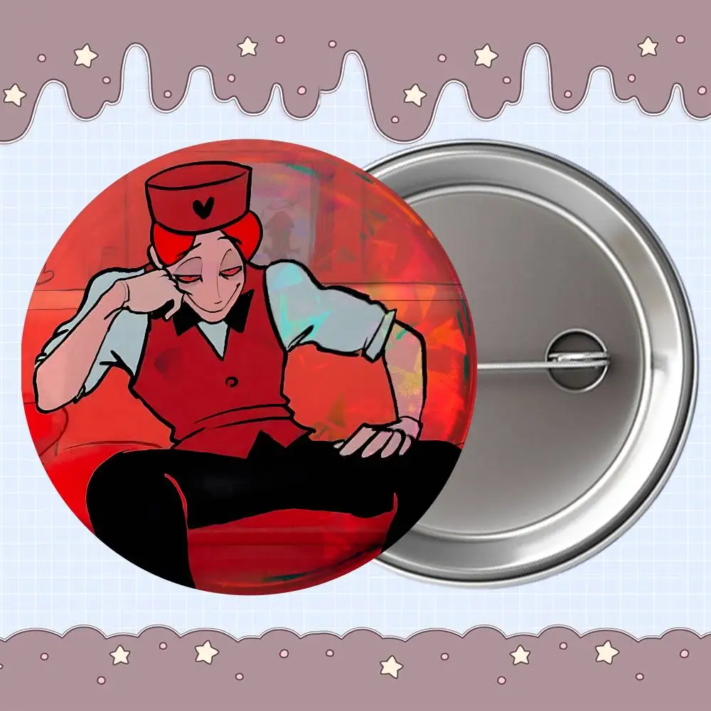 Dr. M Masacrik Psychocuties Cartoon Brooch Collection - Acrylic Button Pin Set
