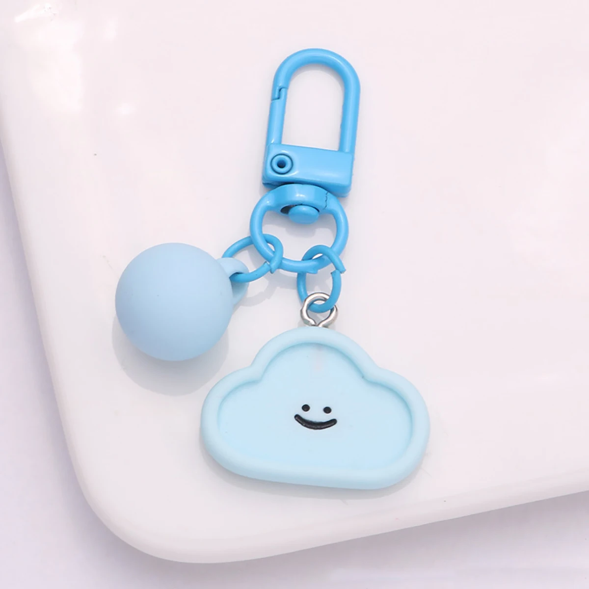 لطيف الوجه المبتسم الراتنج المفاتيح القلب زهرة سحا...