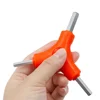 3 In 1 Trigeminal Hex Key Set 2.5/3/4 Hexagon Wrench Carbon Steel Hand Tools Bicycle Maintenance Tools 4
