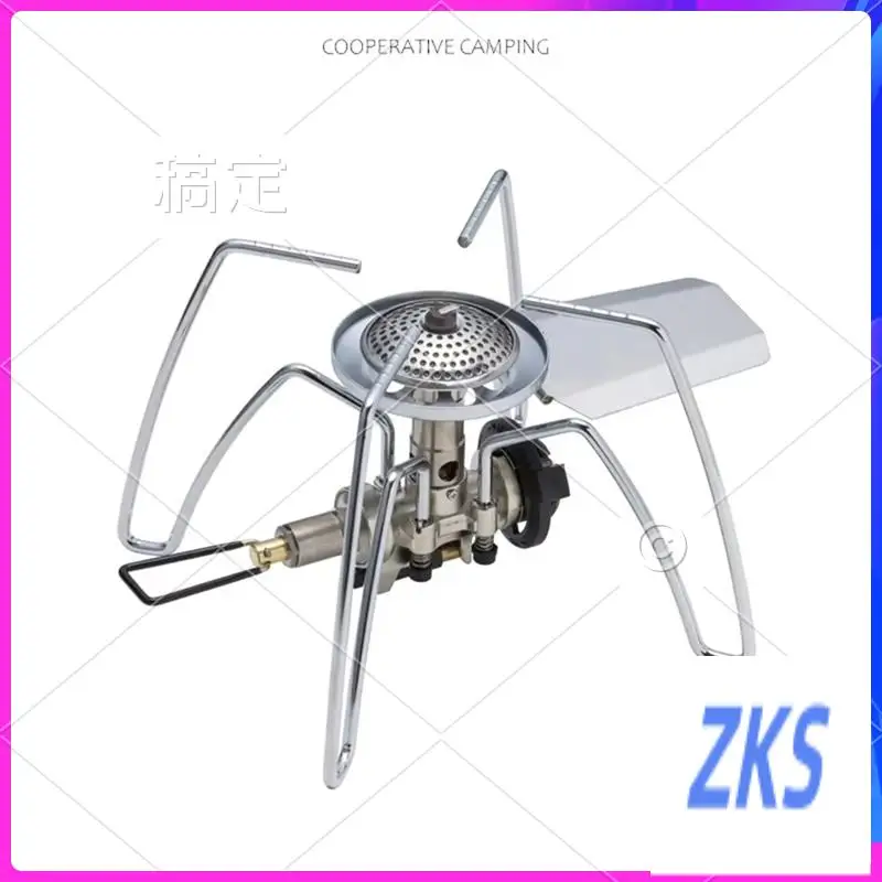 ZZ-Outdoor Ultralight Camping Gas Stove 4