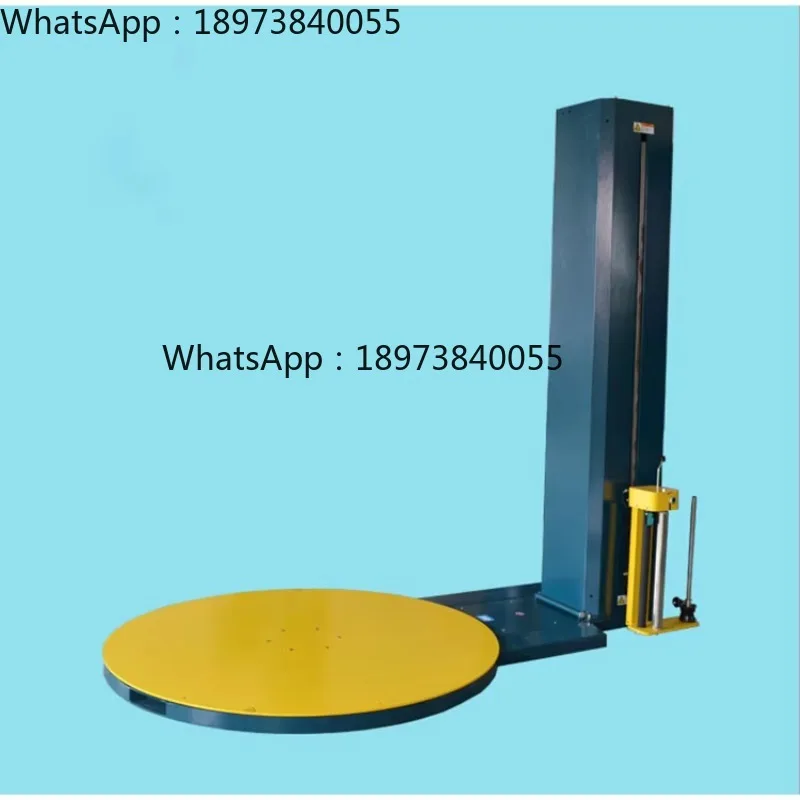 Automatic Pallet Wrapping Machine With Ramp 2m Automatic Stretch Film ...