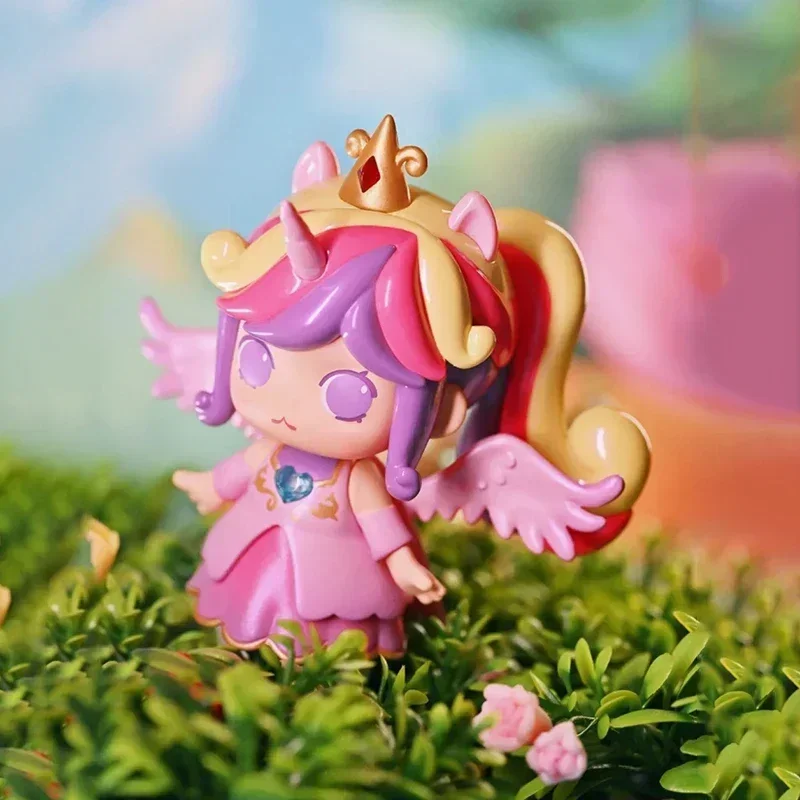 My Little Pony Mini World Girl Group Mystery Blind Box Action Figures Decorazione Del Desktop Cute Model Dolls Cartoon Toys Regalo Per Bambini