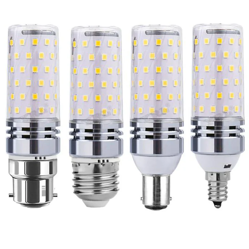 E27 B15 B22 E17 12W 16W 25W 40W LED Corn light Bulb SMD2835 LED Bulb 110V-220V LEDs Candle light Spotlight