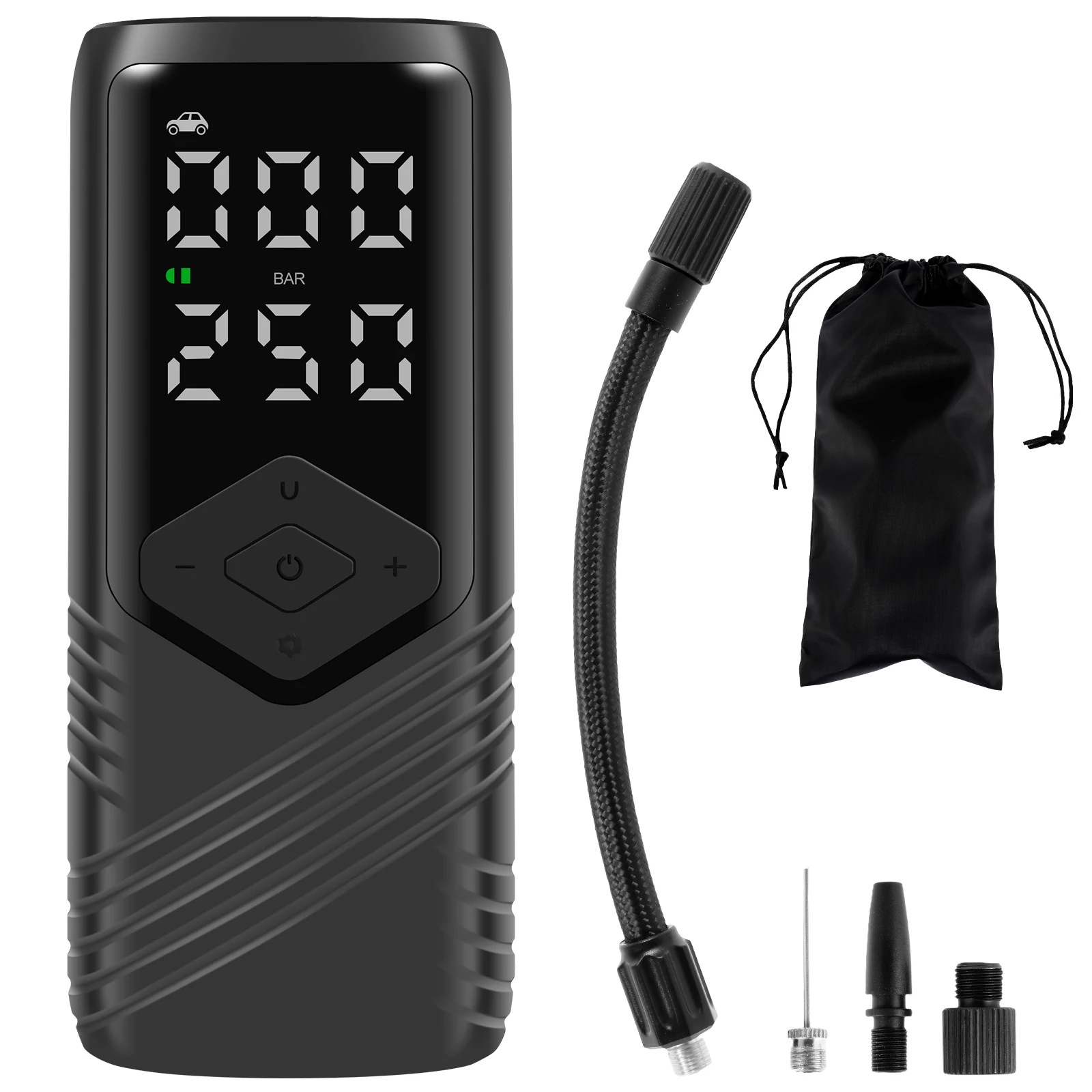 

Portable Tyre Inflator 150PSI Wireless Tire Air Compressor Auto Shut Off Car Electric Air Pump Lightweight Tyre Inflator Pump