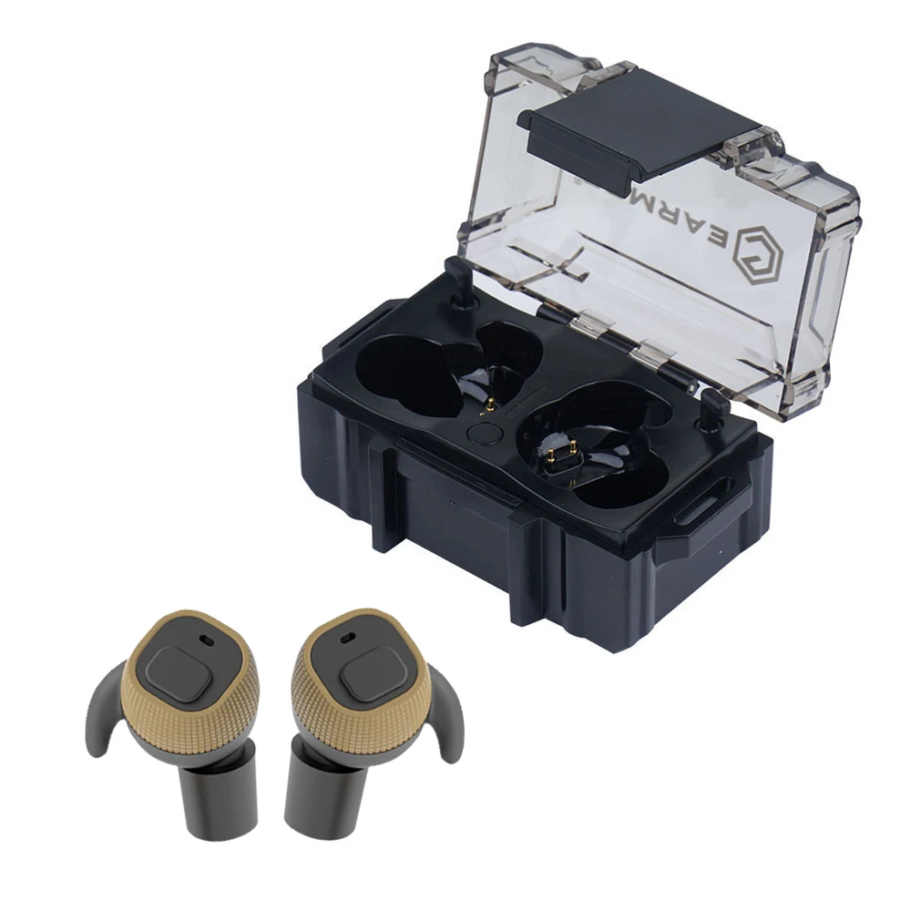 EARMOR M20 電子アンチノイズ耳栓/聴覚保護インイヤーイヤホンエアガン