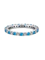 Silver Light Blue
