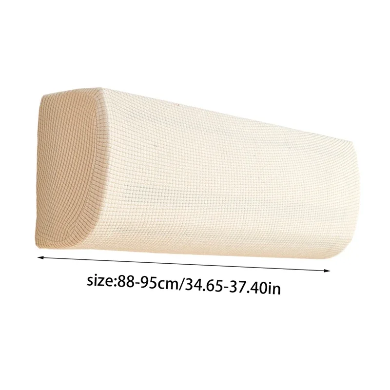 Air Conditioner Dust Cover Case Solid Color Home Decor Soft Wall Mounted Protector Protective Easy Cleaning Cover Classic Dust - 5