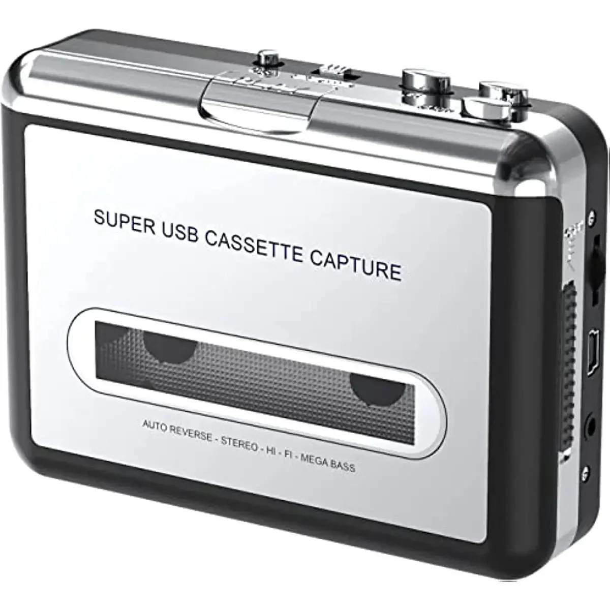 Walkman Cassette Player to MP3 CD Converter Audio Music Player Compatible with Laptop PC Computer Convert Cassette to Digital cassette player music digitizer player