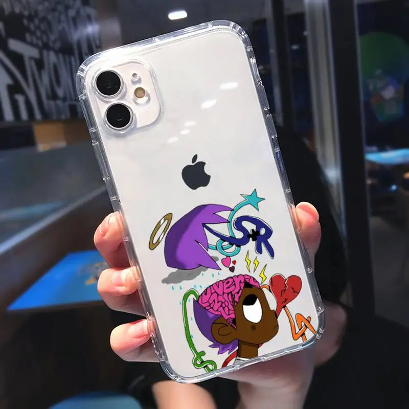 Lil Uzi Vert Eternal Atake Cartoon Clear Silicone Phone Case Cover