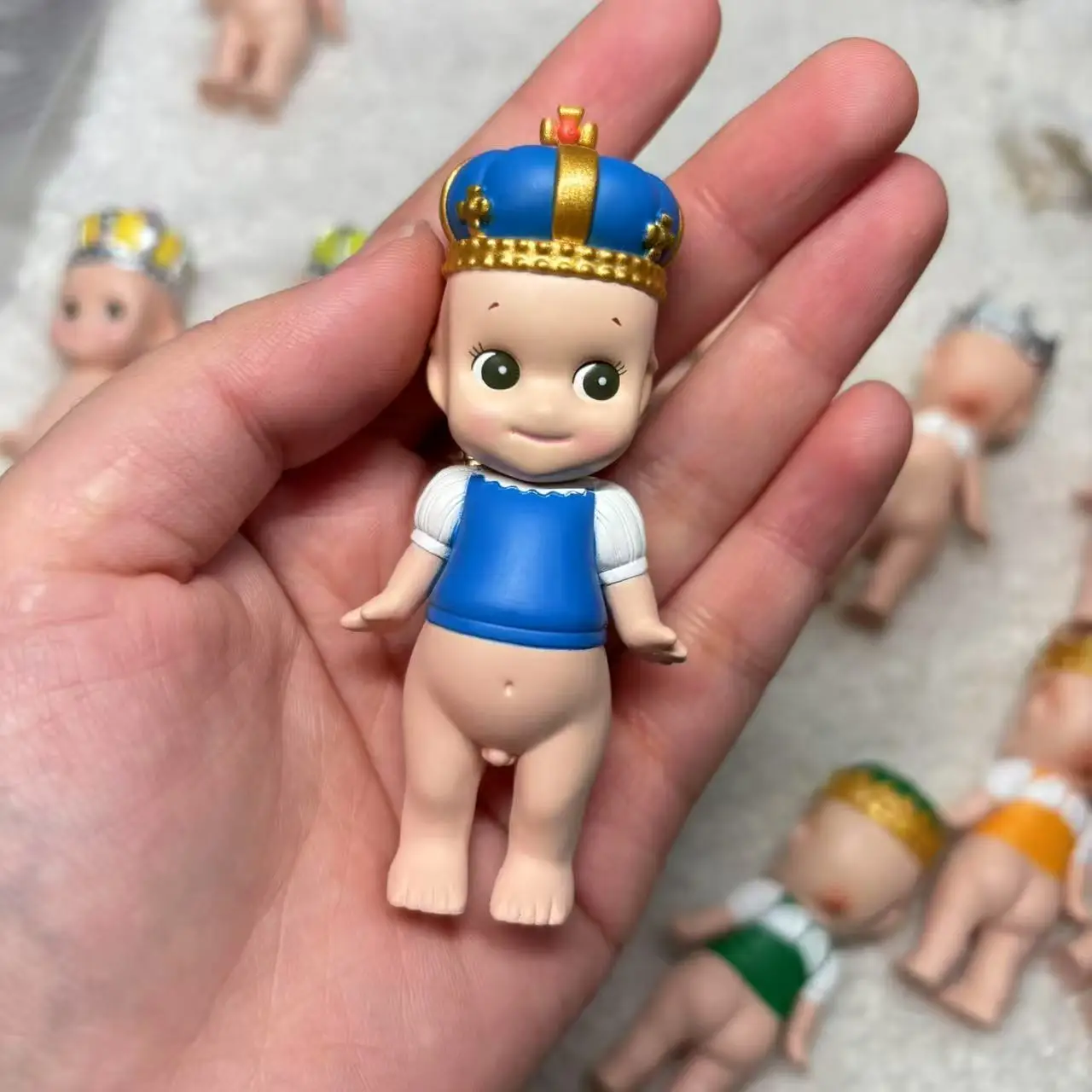 Sonny Angel Mini Figure Crown Series No box No bag Blind Box The