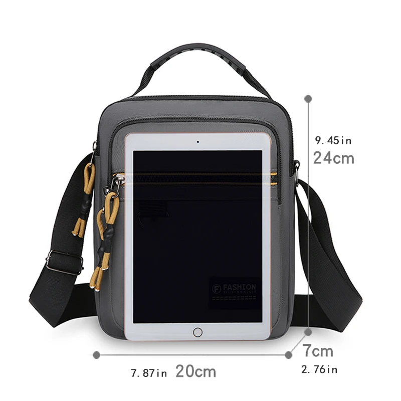 Fashionable Shoulder Bag - Leisure solid color multi-functional diagonal bag with adjustable shoulder strap - suitable for daily