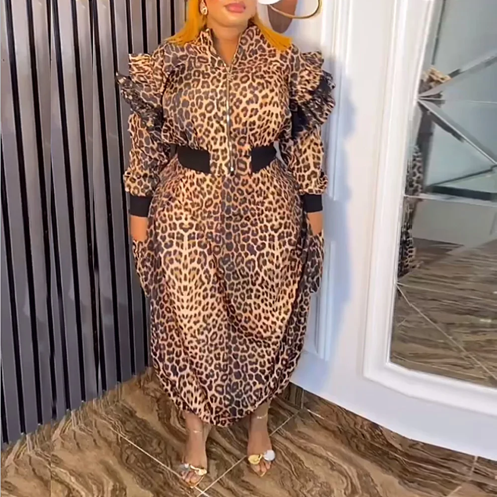 African Dresses for Women Two Pieces Set Tops And Skirts Suits