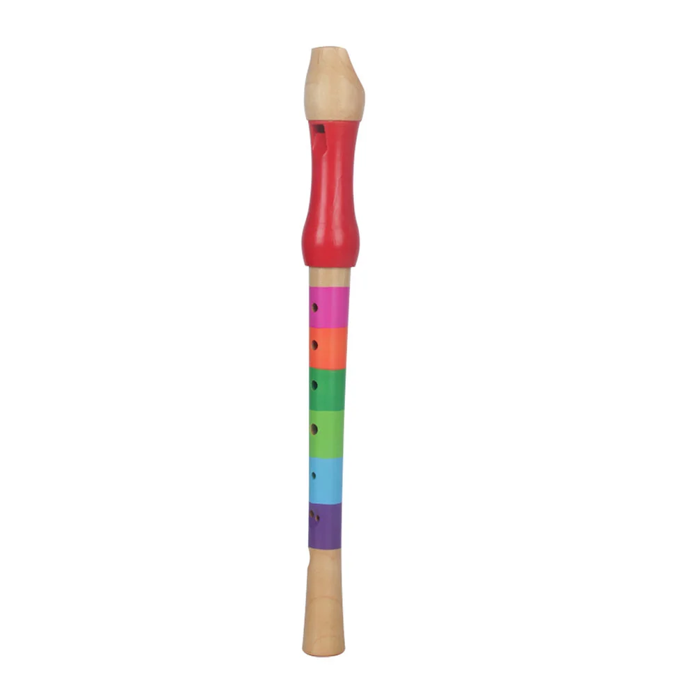 8 Holes High Pitch Recorder Wooden Clarinet Kids Musical Instrument Flute Child Treble Recorder Woodwind Practical Clarinet