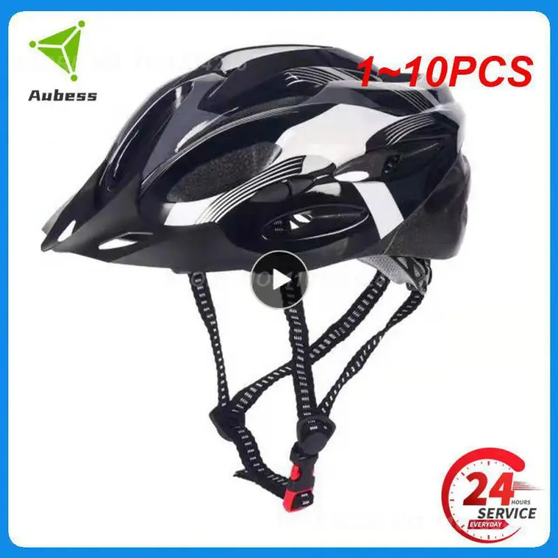 

1~10PCS Men Women Helmet Ultra-light Carbon Fiber Texture Mountain Bike Helmet Adult Bike Safety Helmet Riding