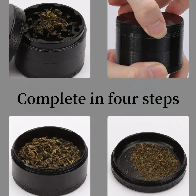 40mm Mini Tobacco Grinder Zinc Alloy Herb Grinder Kitchen Accessories